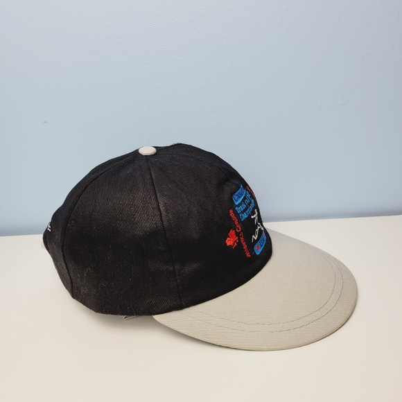 Canadian Track and Field Championships 1996 Baseball Cap Leather Stapback Hat - Picture 4 of 13